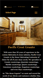 Mobile Screenshot of pacificcrestgranite.com